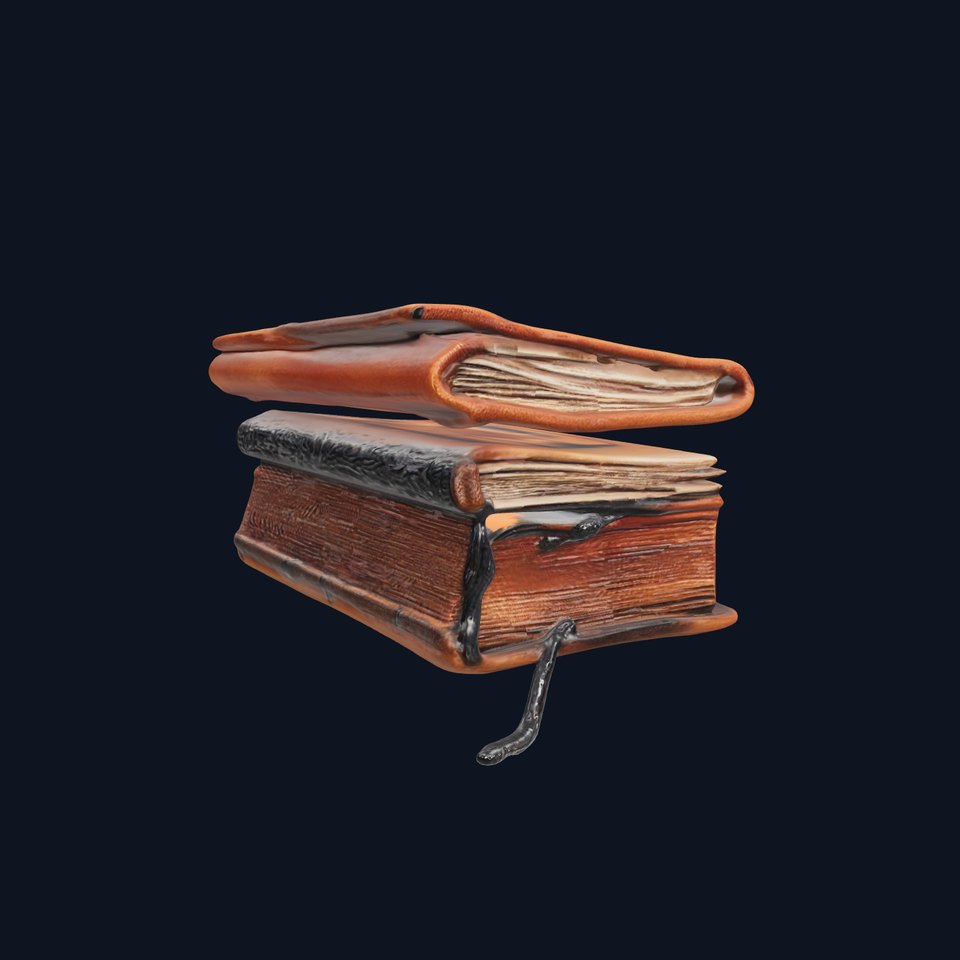 Ancient Spellbook D Model Pack